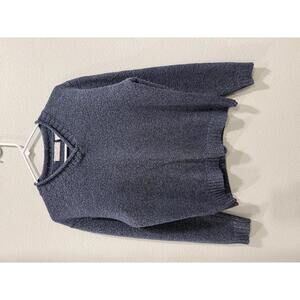 Vintage Carolyn Taylor V-Roll Neck Sweater, Women's Large